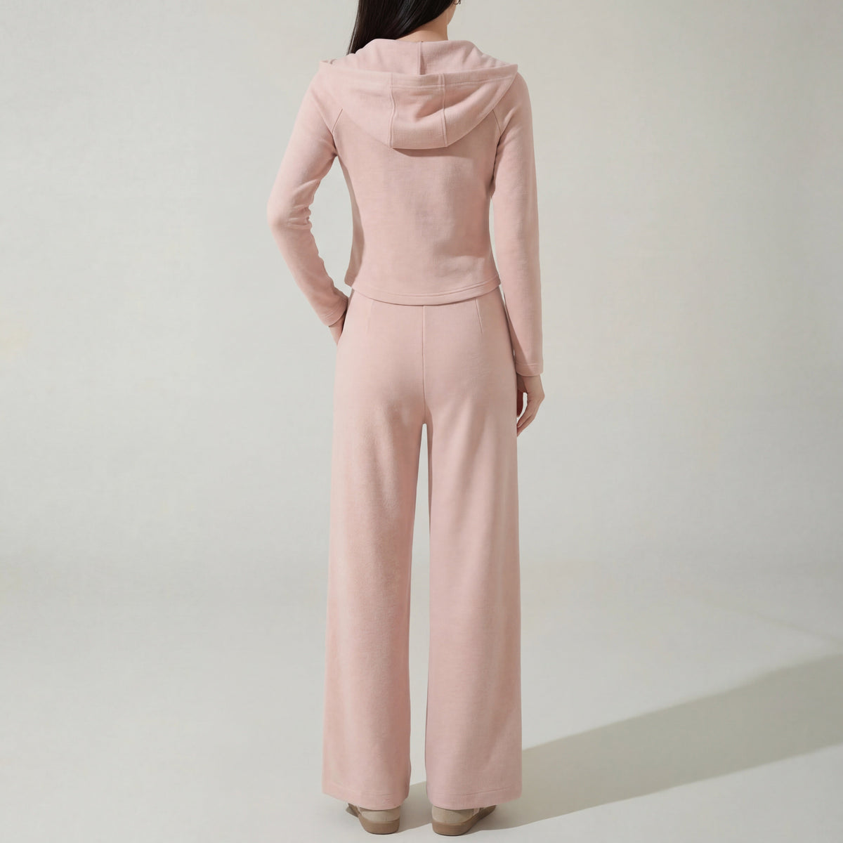 Women's Brushed Knit Co-ord Set UK – soft twoaset, view 12