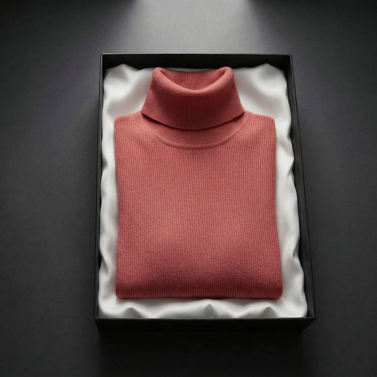 Women's Cashmere Turtleneck UK – Lightweight Layer – The Apolline – image 3
