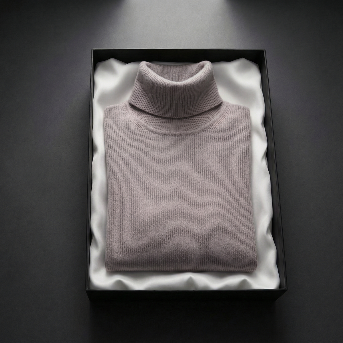 Women's Cashmere Turtleneck UK – Lightweight Layer – The Apolline – image 5