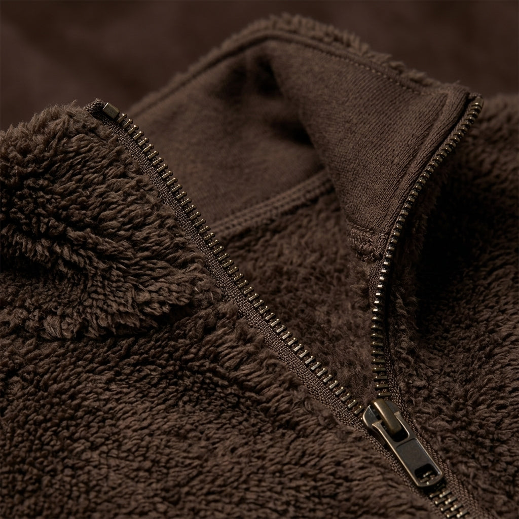 Women's Cashmere Half Zip Jumper UK – Soft Knit – The Valeriane – image 6