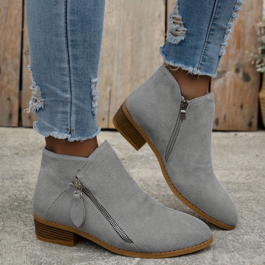 Women's zip comfort shoes – The Joanna by Huna – view 18