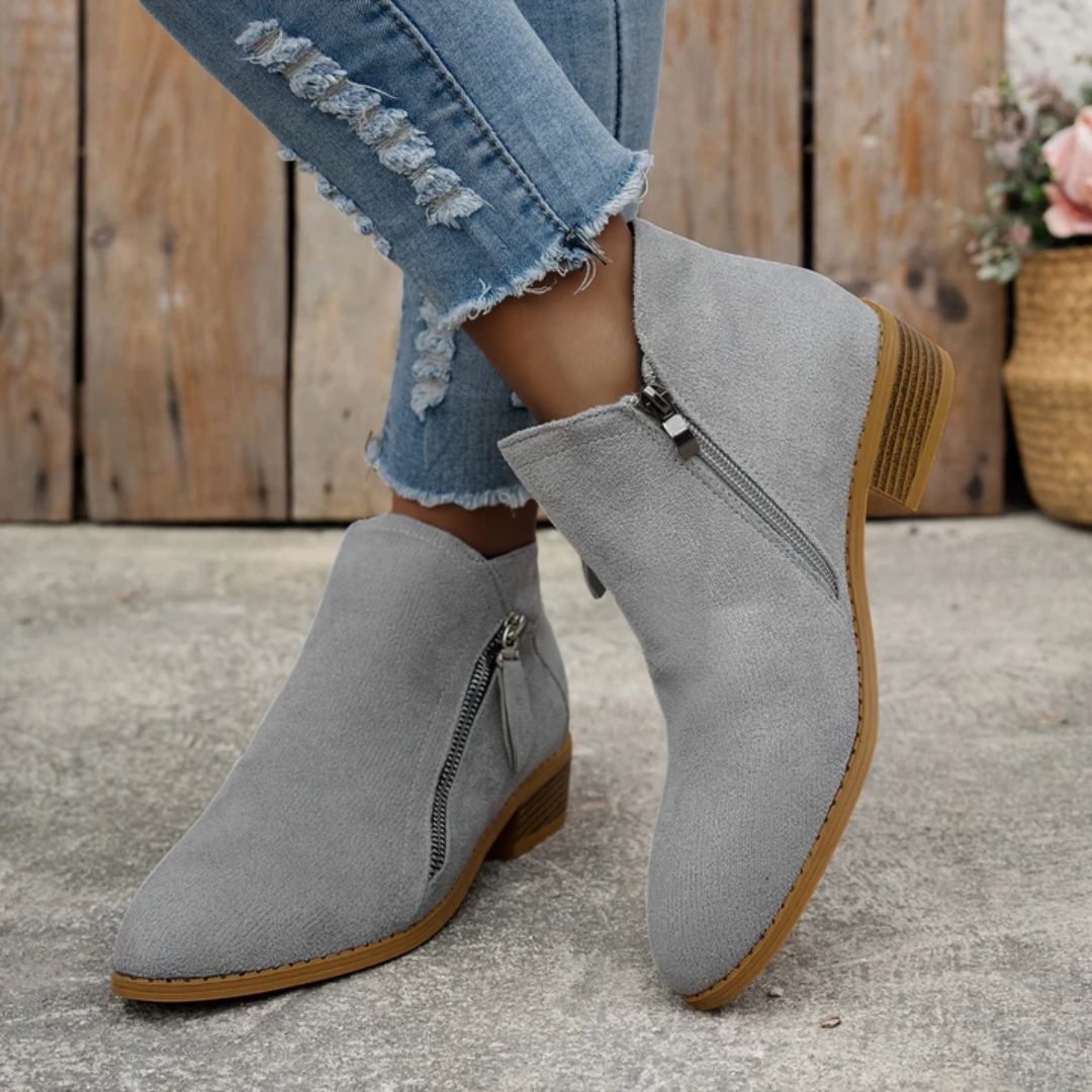 Women's zip comfort shoes – The Joanna by Huna – view 14