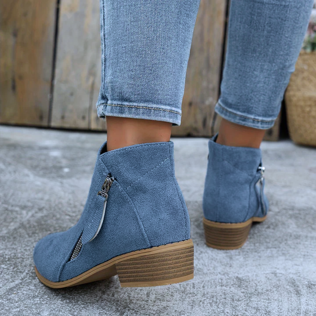 Women's zip comfort shoes – The Joanna by Huna – view 7