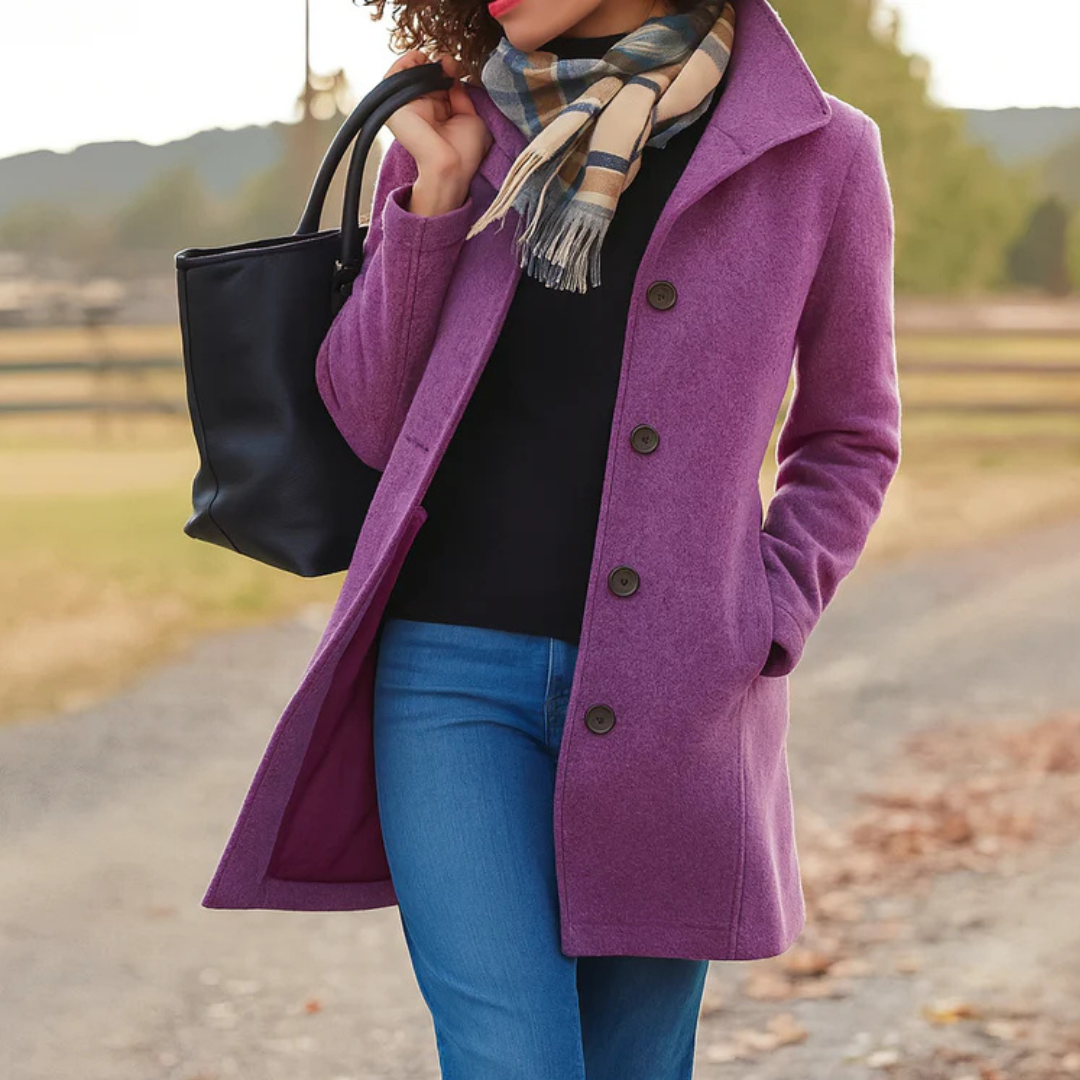 Women's Winter Coat – The Aveloria by Huna – view 2