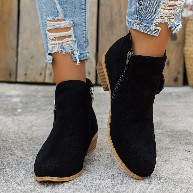 Women's zip comfort shoes – The Joanna by Huna – view 8
