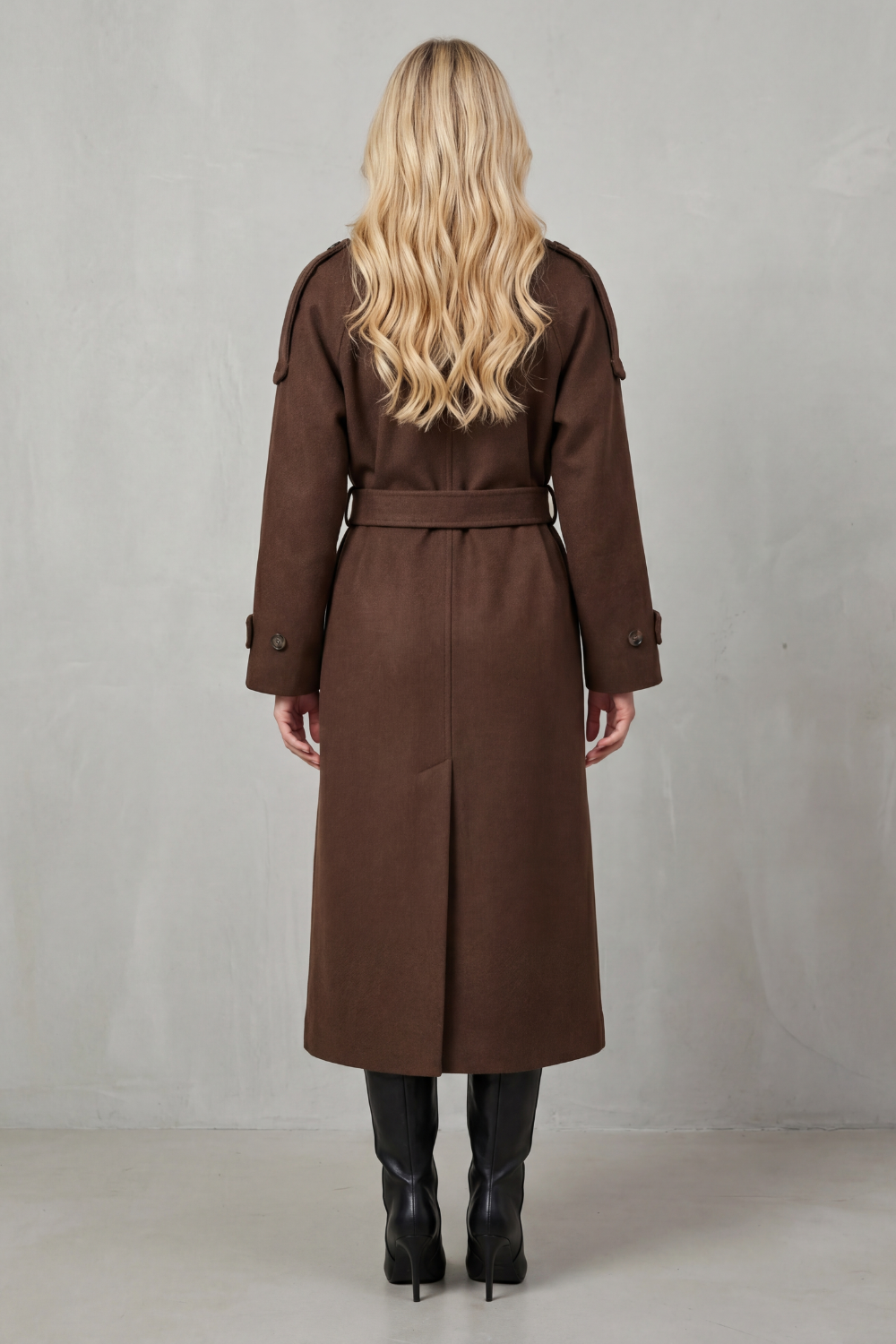 Women's oversized trench – The Jessamine by Huna – view 4