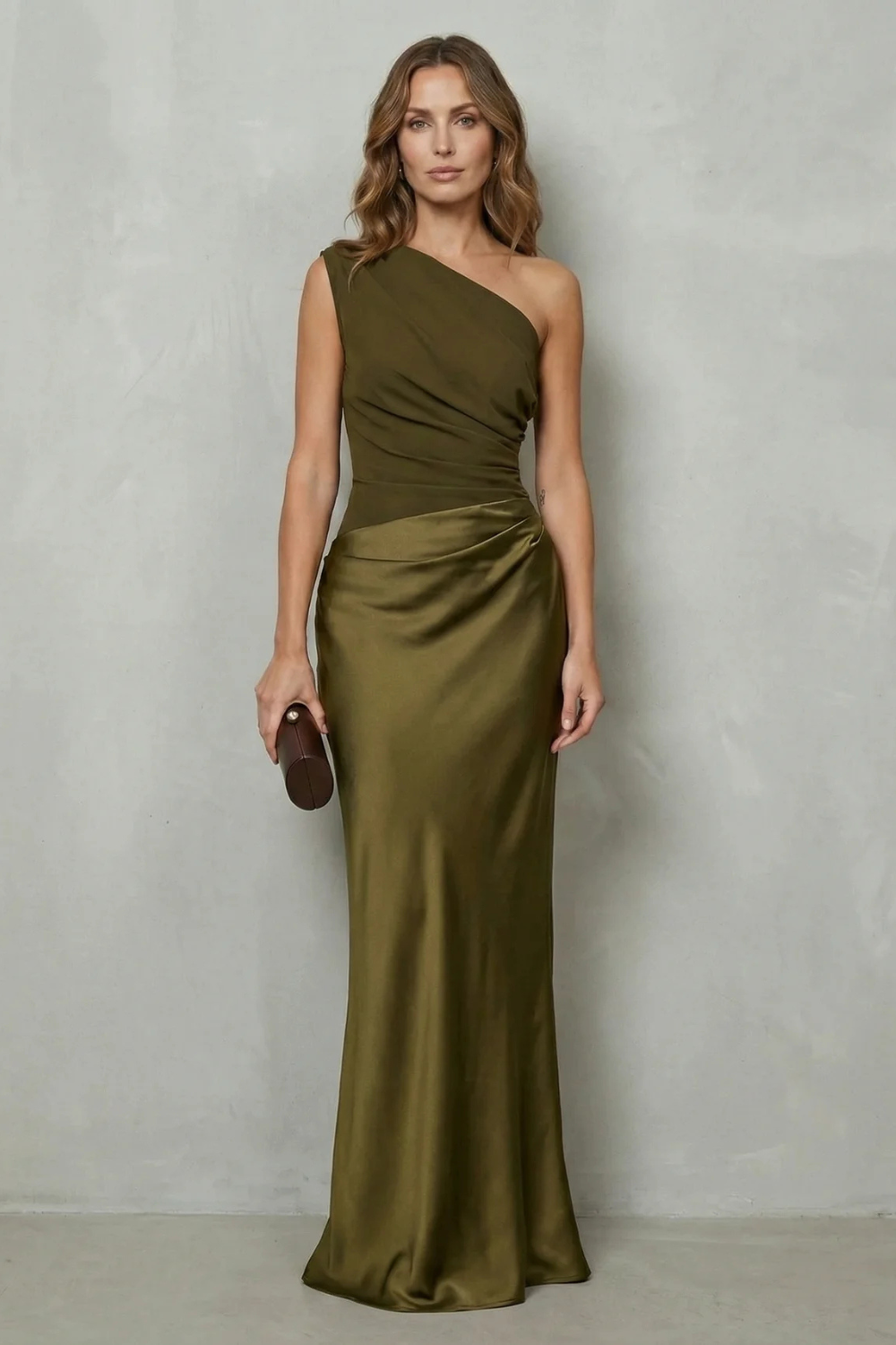 Women's satin evening dress – The Celestine by Huna – view 6