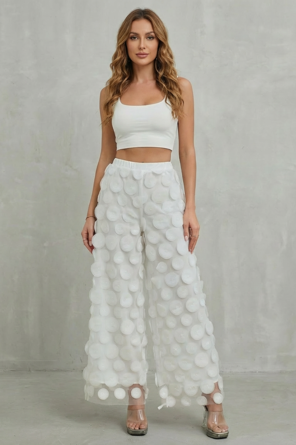 Women's Wide Leg Trousers – The Zinnavelle, view 8