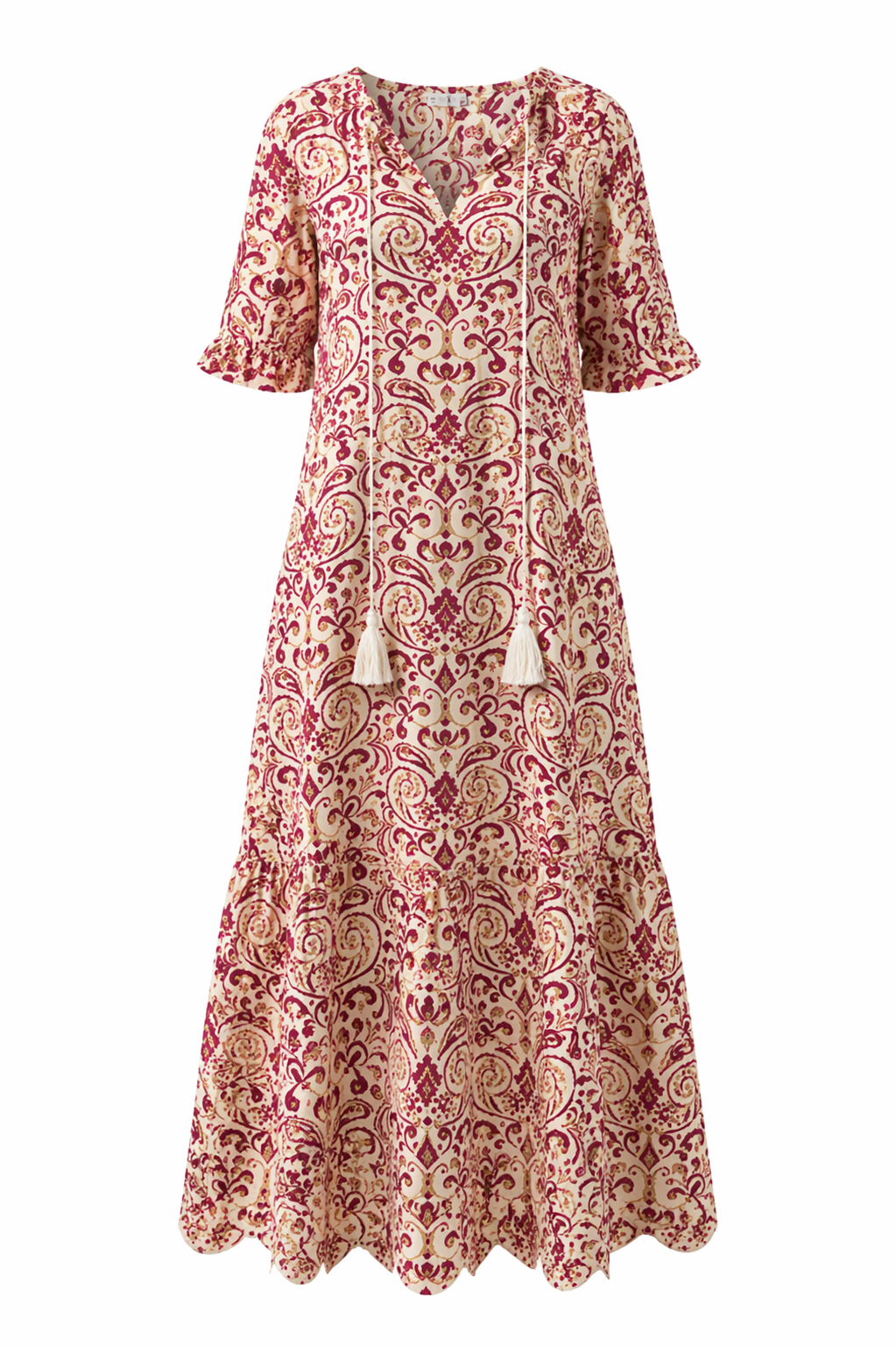 The Aurore – Women's Boho Maxi Dress – Huna