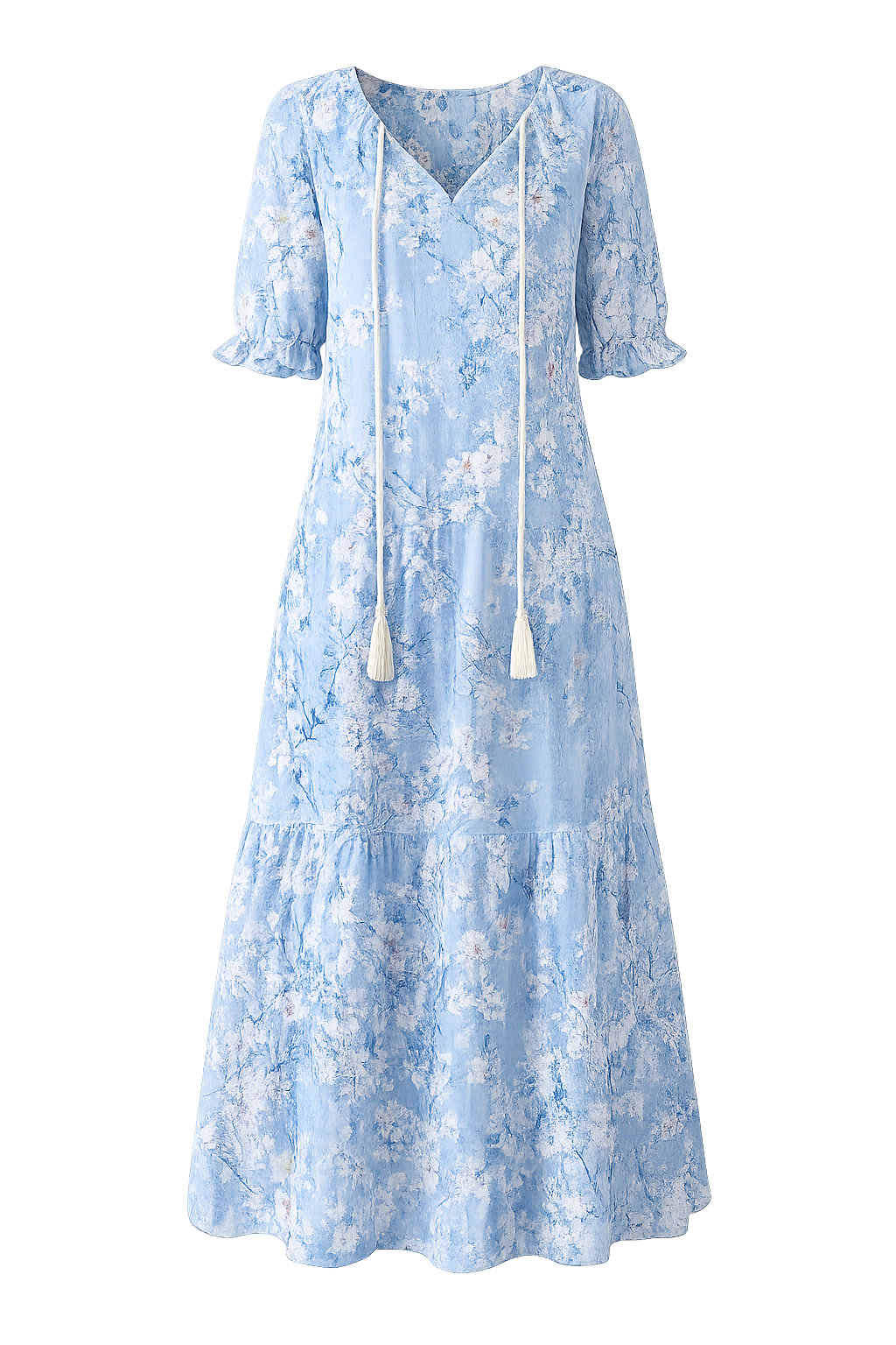 The Aurore – Women's Boho Maxi Dress – Huna