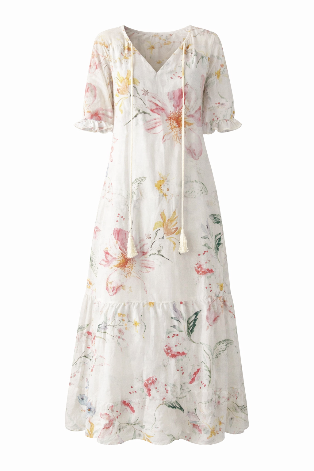 The Aurore – Women's Boho Maxi Dress – Huna