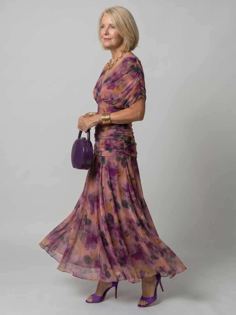 Calen – Women's Off Shoulder Midi Dress | Huna