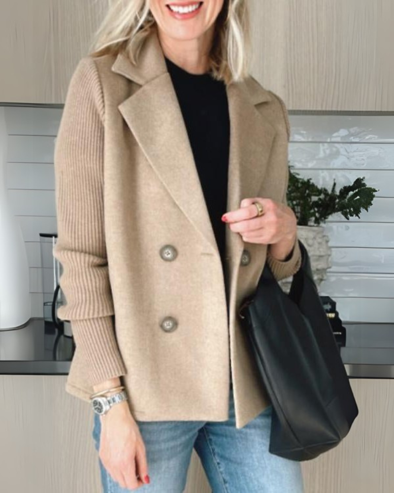 Women's Casual Blazer UK – Neutral Lightweight | The Adelaide | Huna