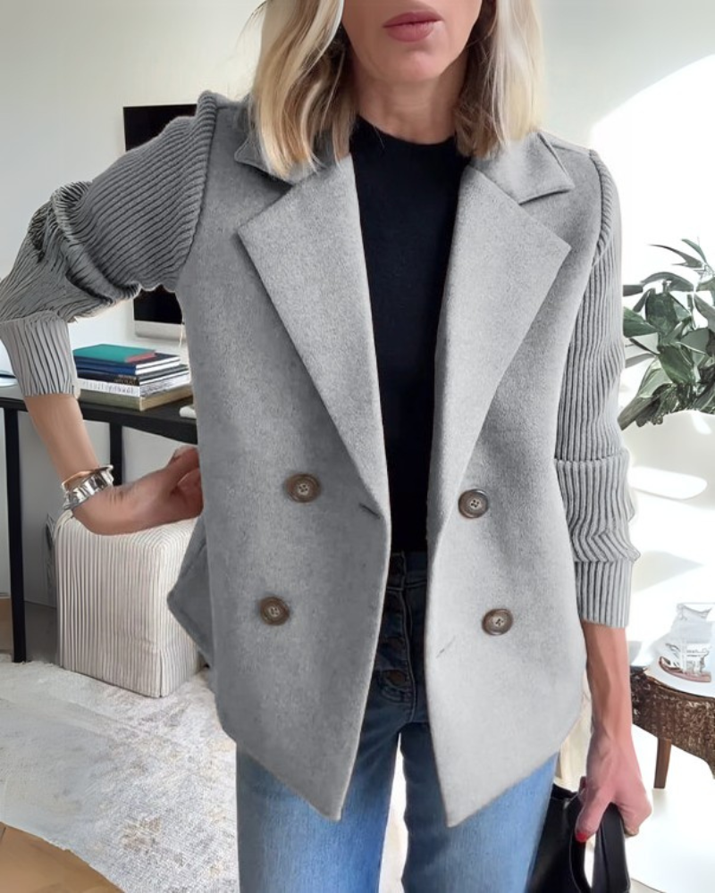 Women's Casual Blazer UK – Neutral Lightweight | The Adelaide | Huna