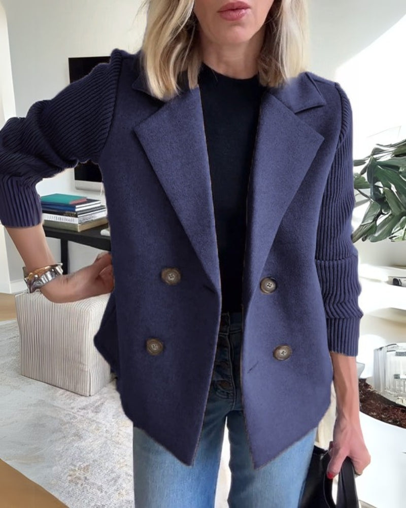 Women's Casual Blazer UK – Neutral Lightweight | The Adelaide | Huna