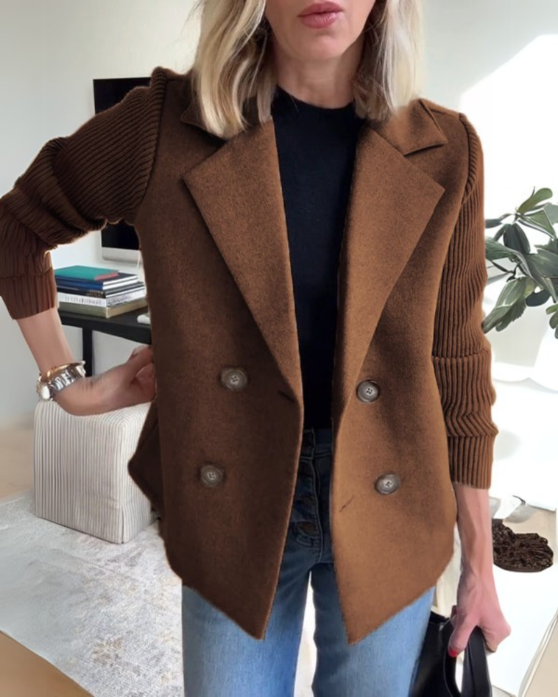 Women's Casual Blazer UK – Neutral Lightweight | The Adelaide | Huna