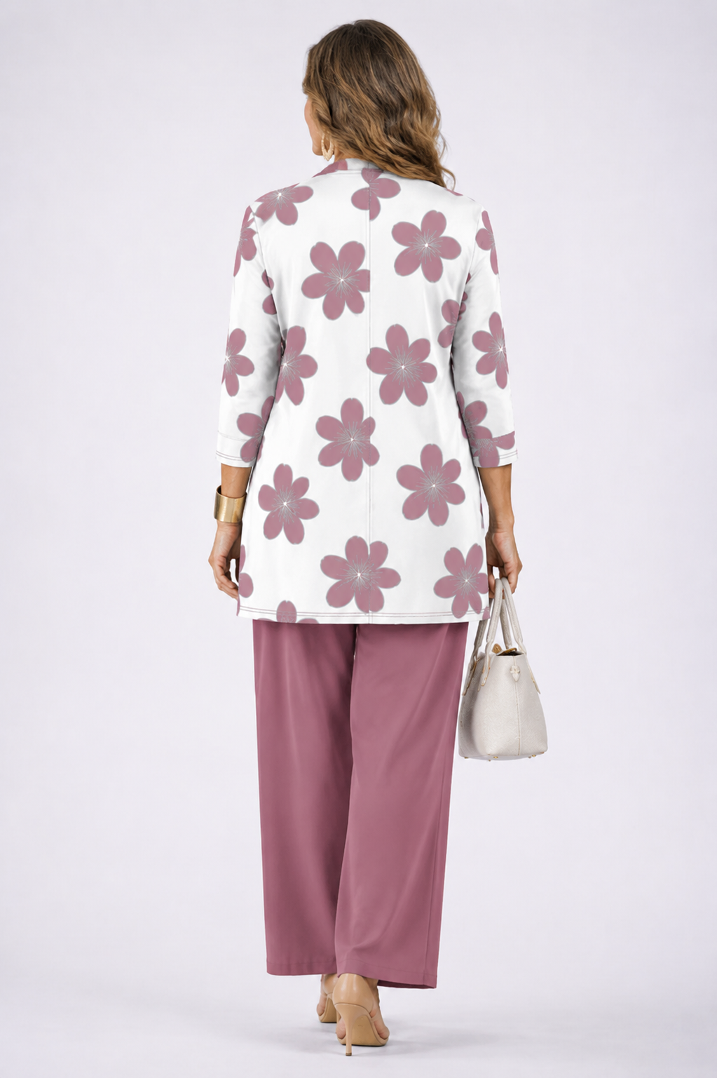 Women's 3 Piece Set UK – Dusky Pink | The Christine | Huna