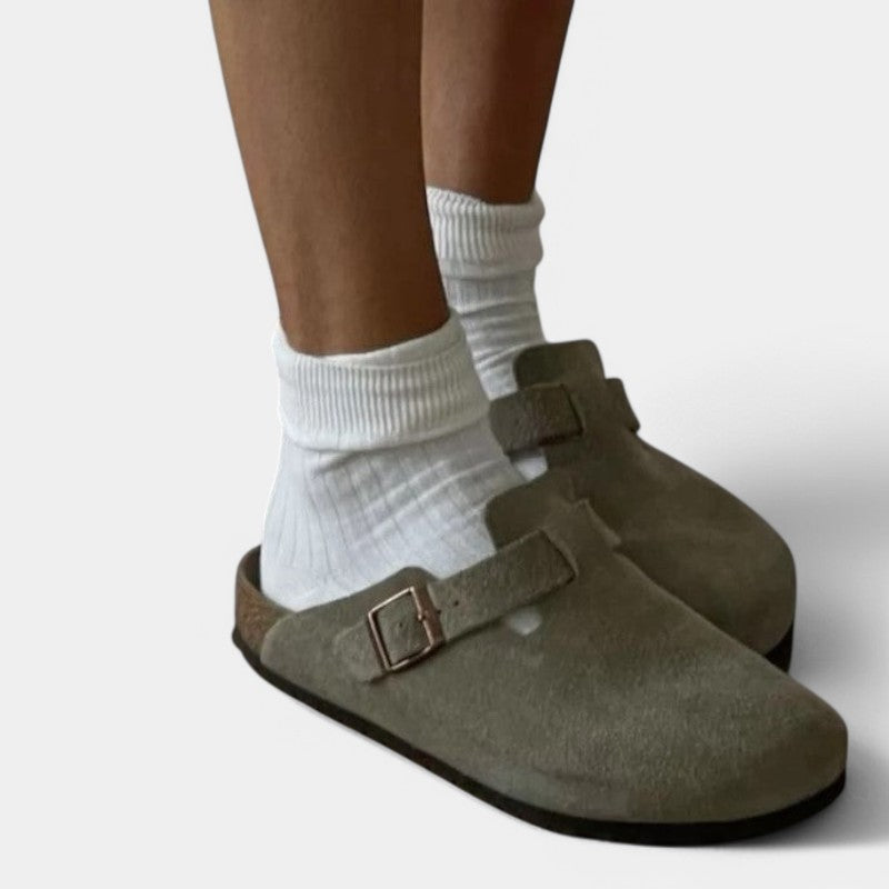 The Birkin – Women's Adjustable Buckle Clogs | Huna