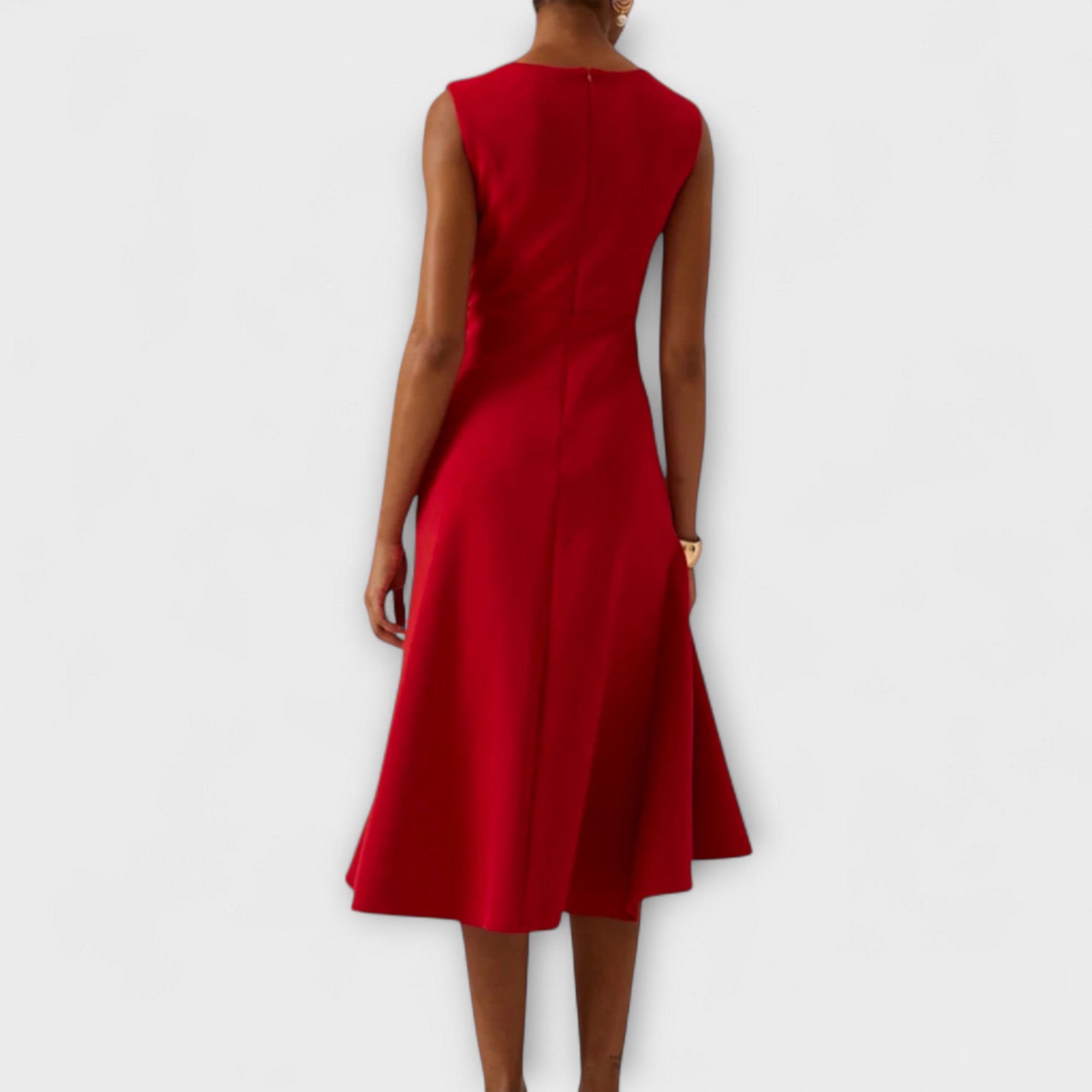 The Darlene – Women's Sophisticated Midi Dress | Huna