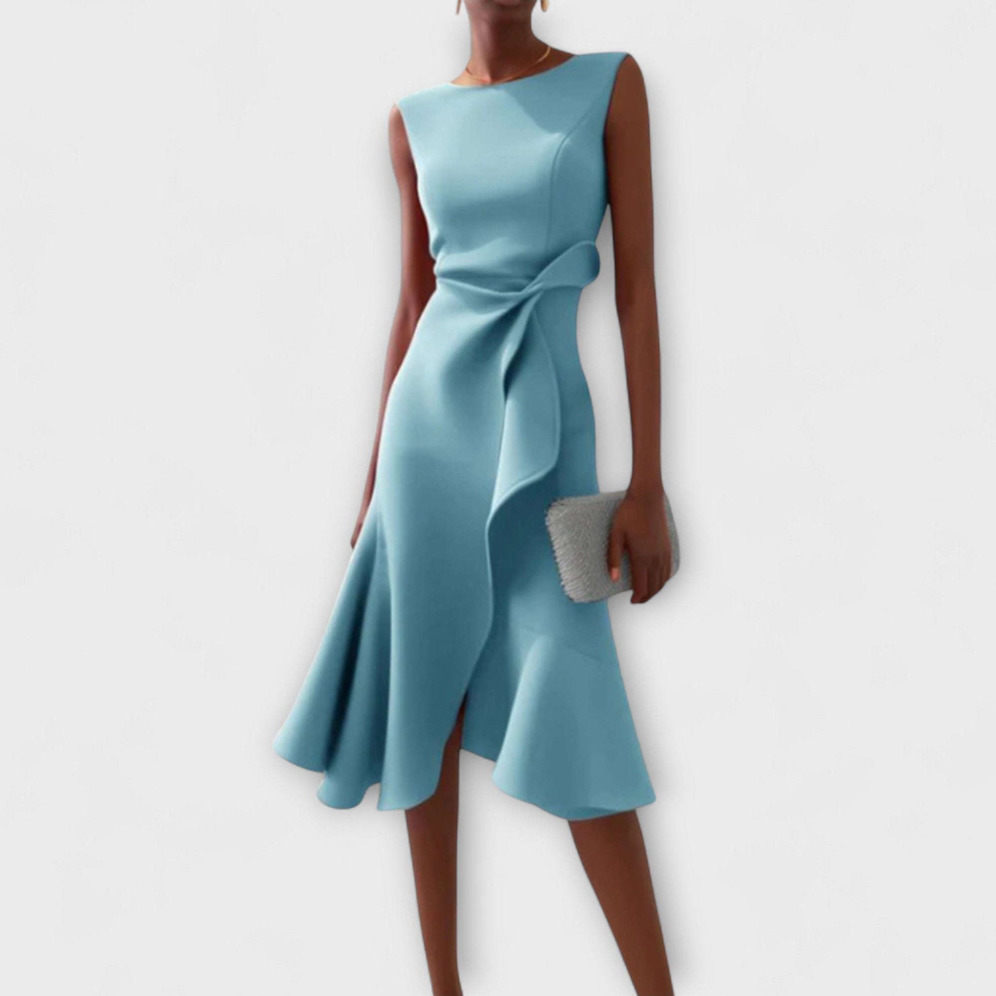 The Darlene – Women's Sophisticated Midi Dress | Huna