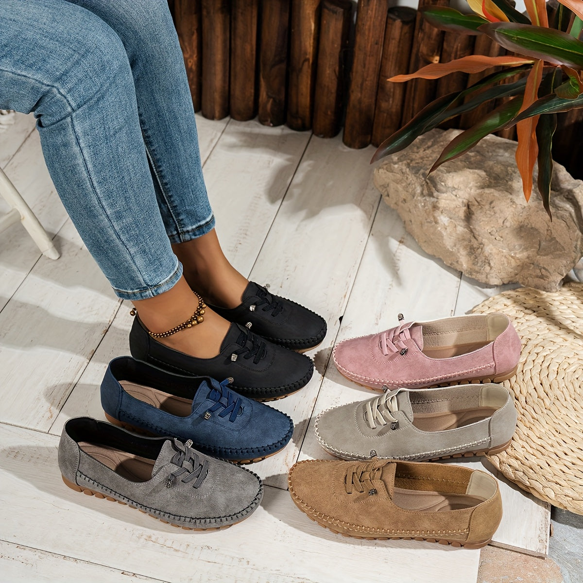 Women's Orthopedic Slip-On Shoes – Sensitive Feet | The Dawn | Huna
