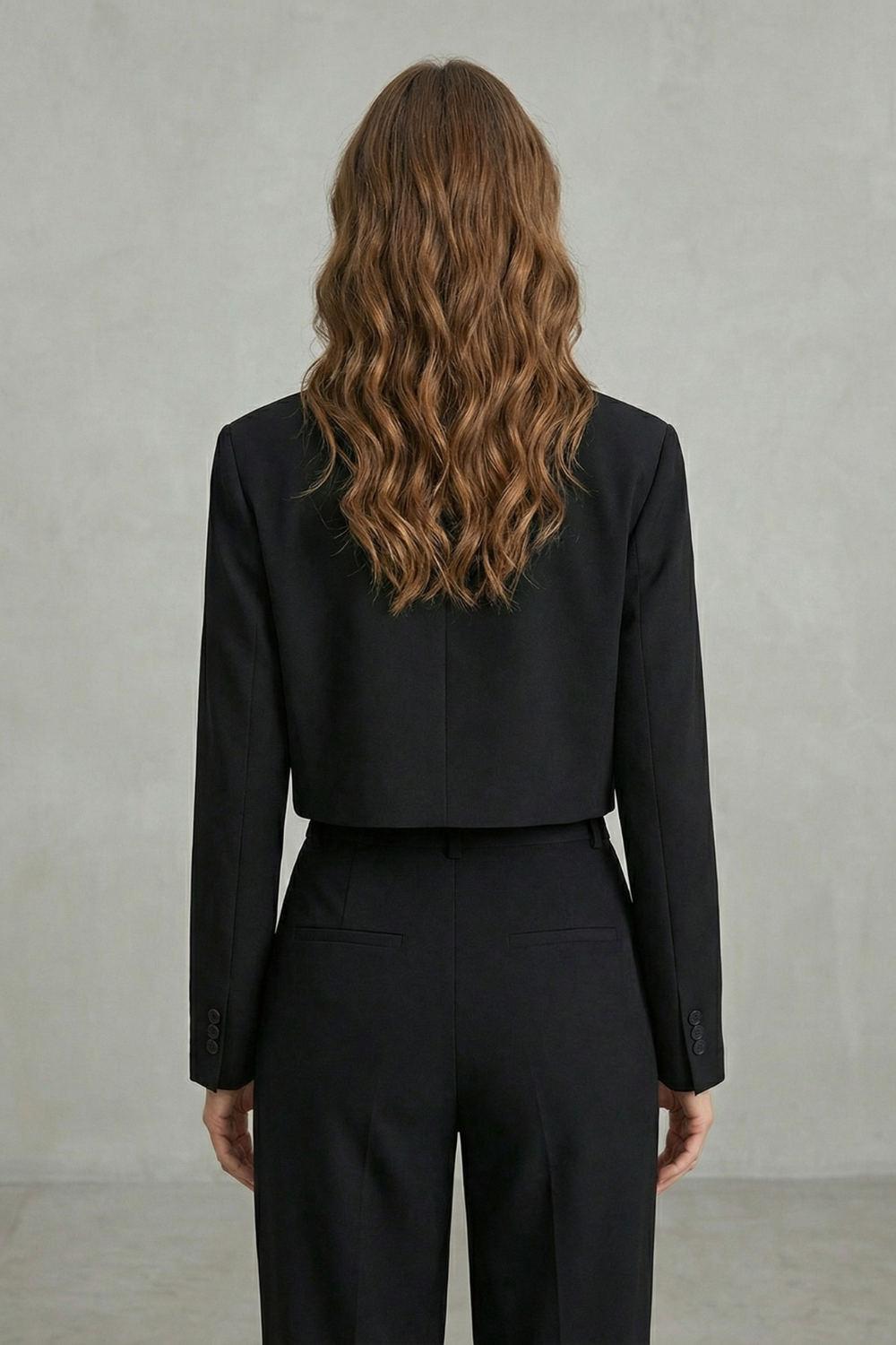 Women's Cropped Blazer – The Novalie, view 4