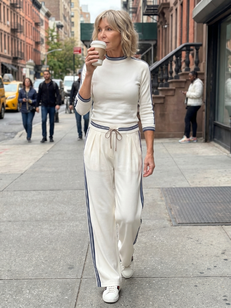 Women's Two Piece Trouser Set – Long Sleeve Co-ord | The Eirlys | Huna