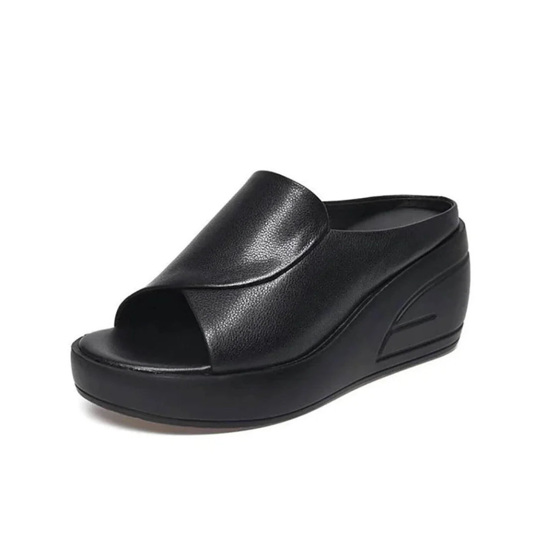Women's Orthopedic Wedge Sandals – Slip On | The Eliza | Huna