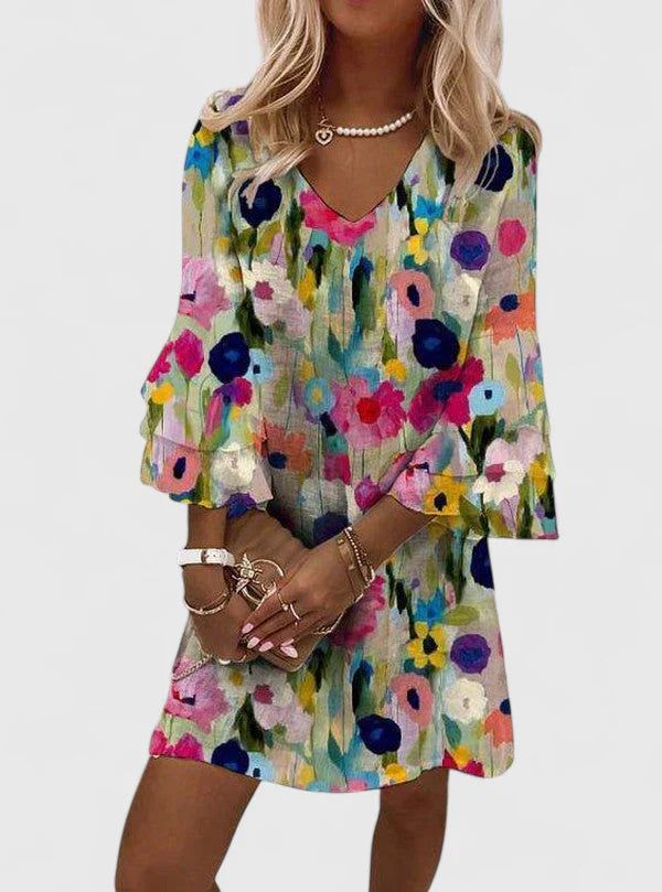 The Elviera – Women's Elegant Mini Dress | Huna