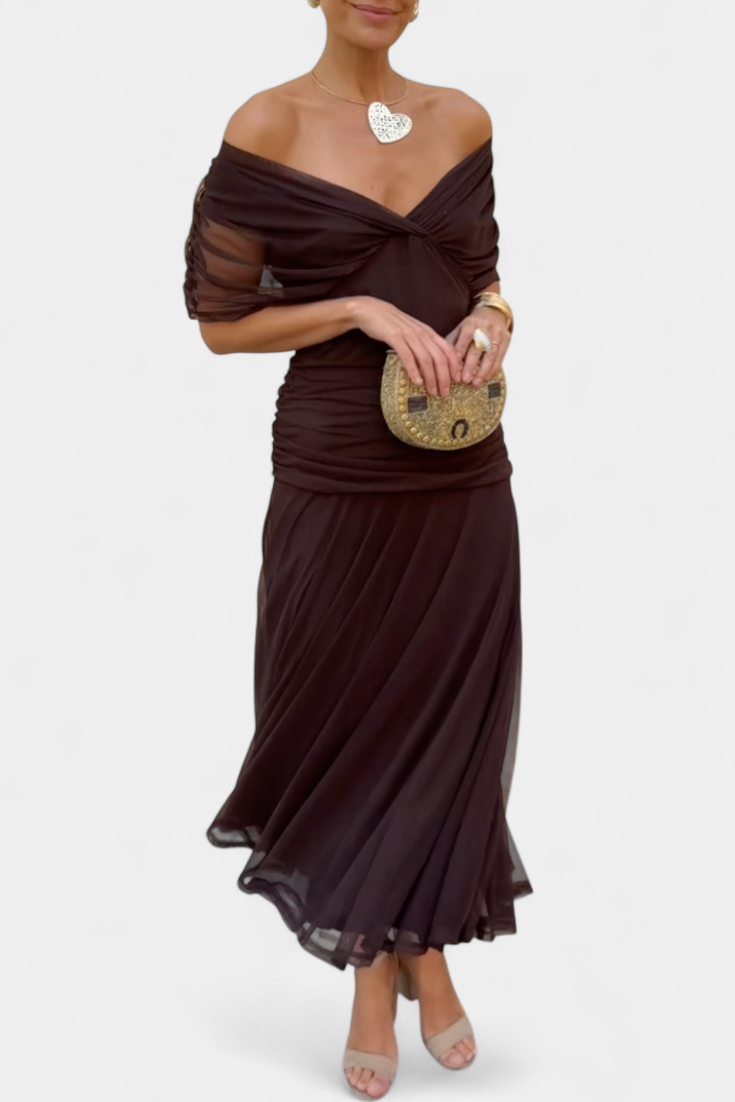 The Eryzziah – Women's Floral Occasion Dress | Huna