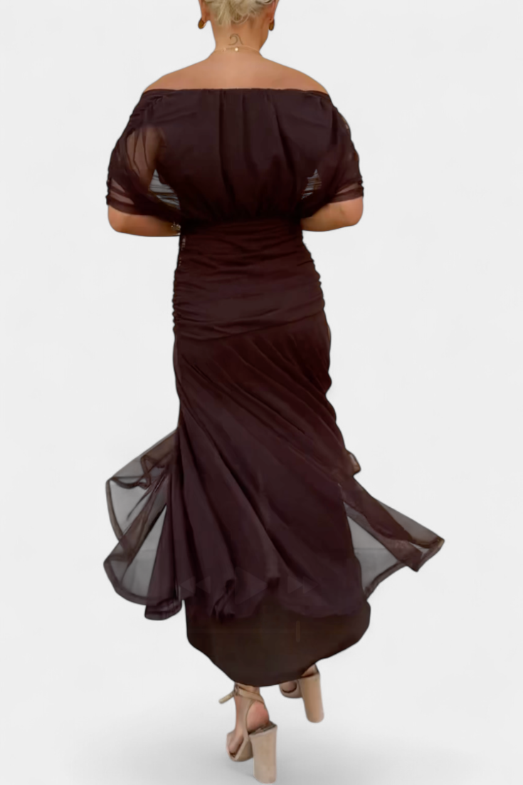 The Eryzziah – Women's Floral Occasion Dress | Huna