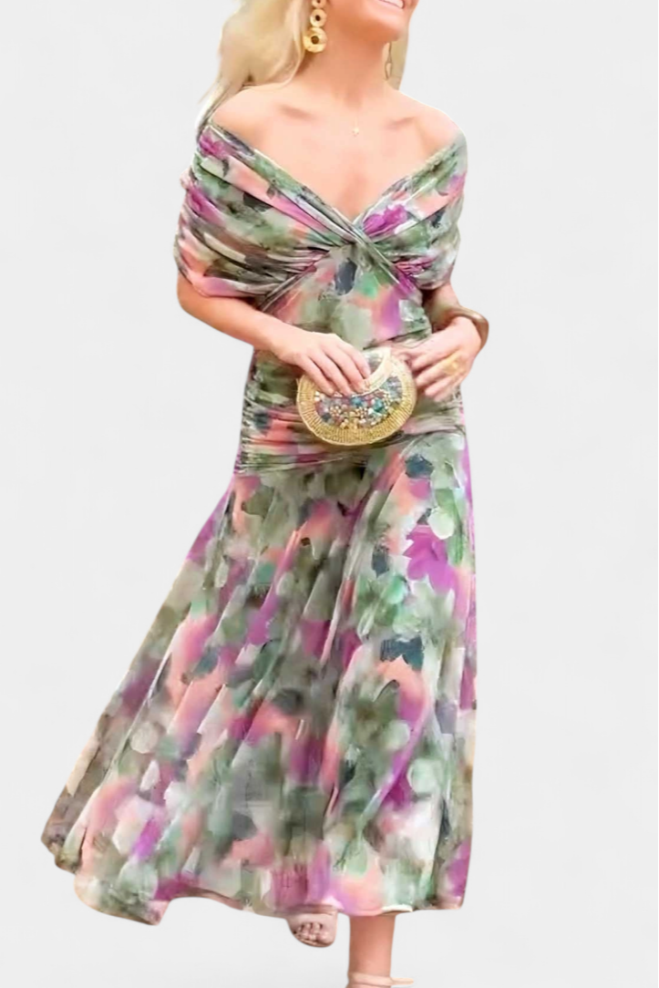 The Eryzziah – Women's Floral Occasion Dress | Huna
