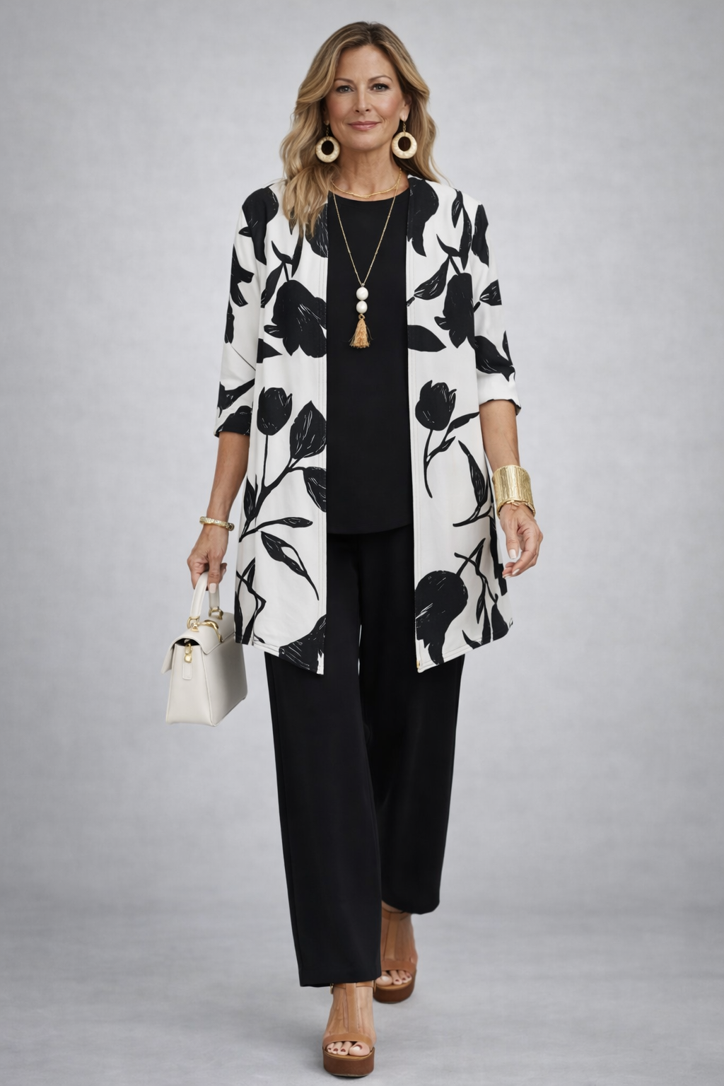 Women's 3 Piece Set UK – Classic Black | The Etheline | Huna