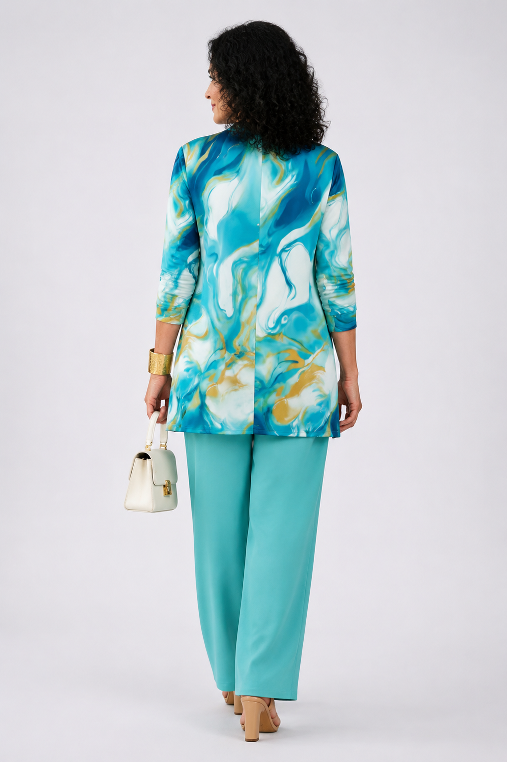 Women's 3 Piece Set UK – Ocean Blue | The Galena | Huna