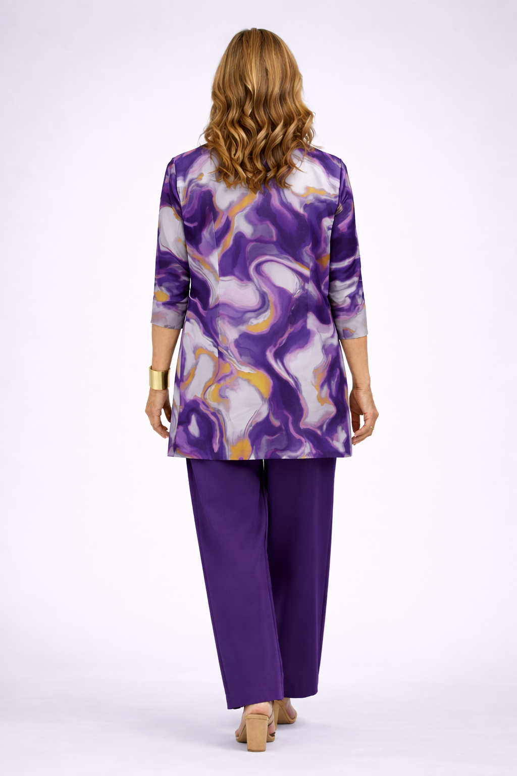 Women's 3 Piece Set UK – Royal Purple | The Gavina | Huna