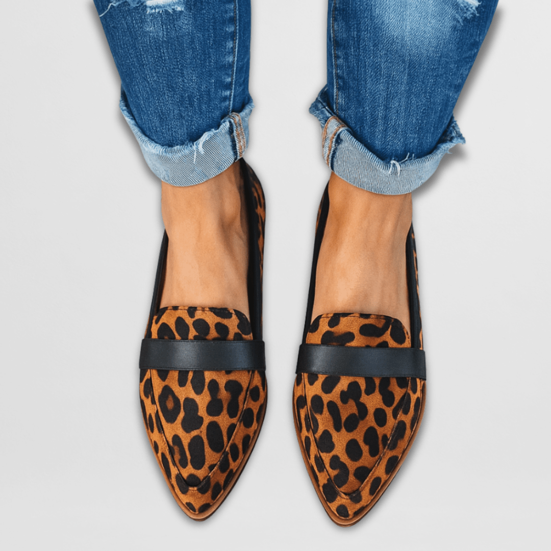 Women's Orthopedic Suede Loafers – Arch Support | The Helen | Huna