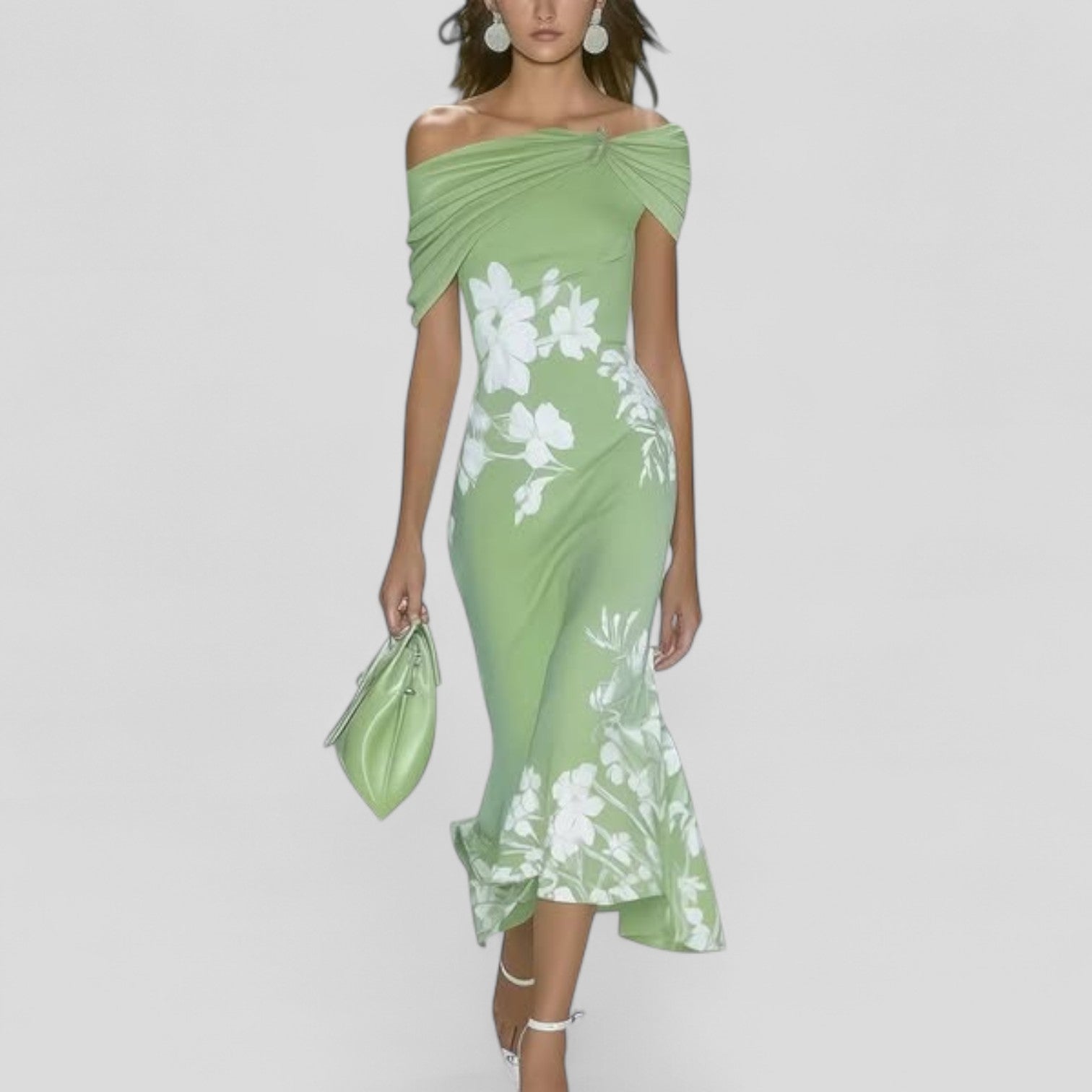 The Isabrunel – Women's Statement Midi Dress | Huna