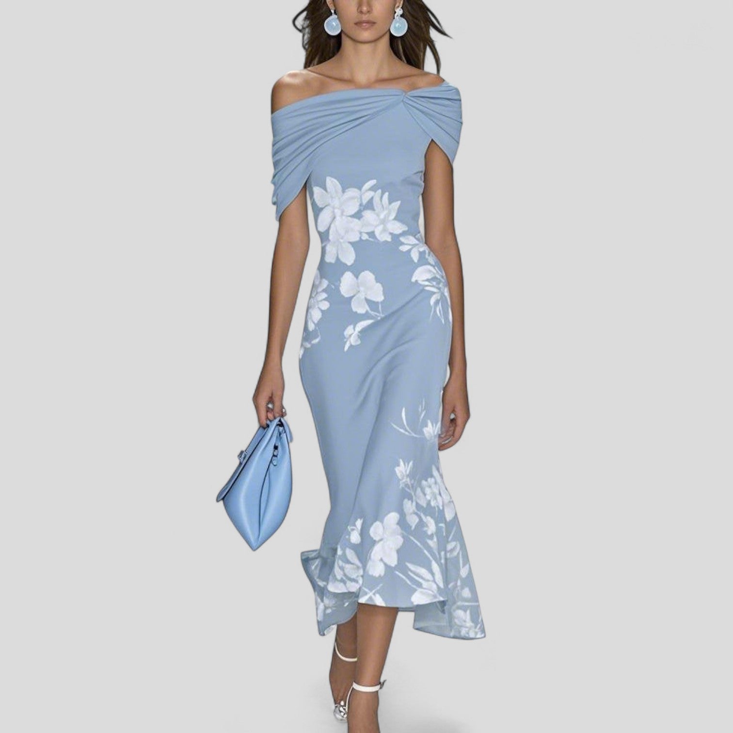 The Isabrunel – Women's Statement Midi Dress | Huna