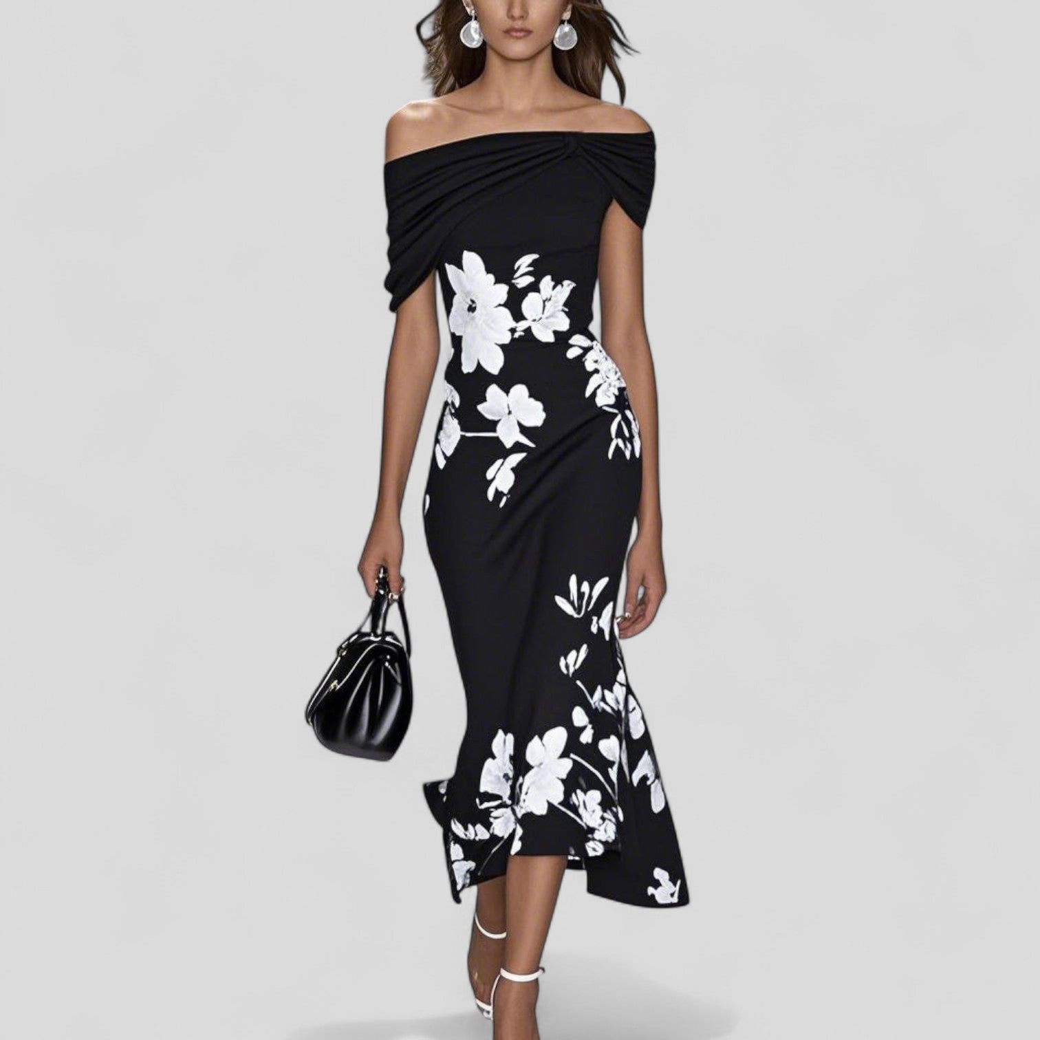 The Isabrunel – Women's Statement Midi Dress | Huna