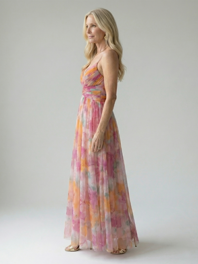 Isel – Women's Wrap Maxi Dress | Huna