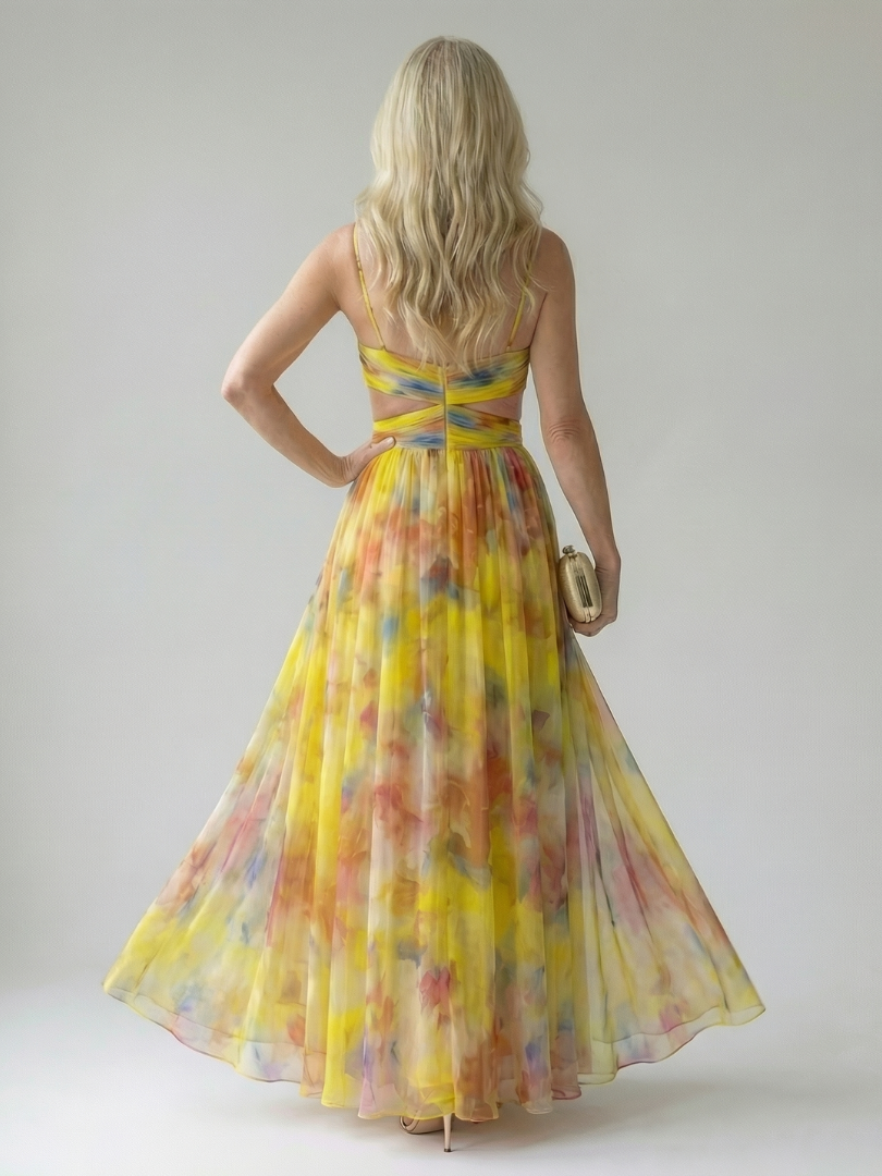 Isel – Women's Wrap Maxi Dress | Huna