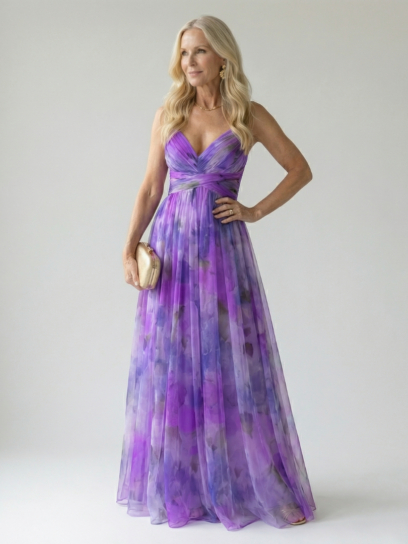 Isel – Women's Wrap Maxi Dress | Huna