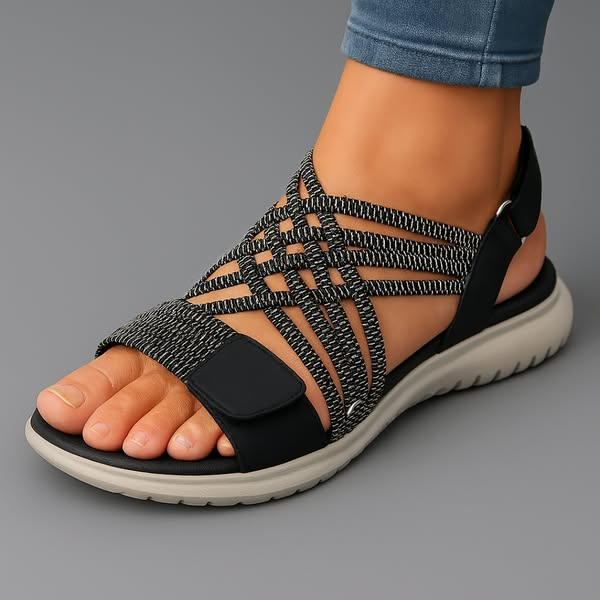 Women's Supportive Sandals – Lightweight & Comfortable | The Nell | Huna