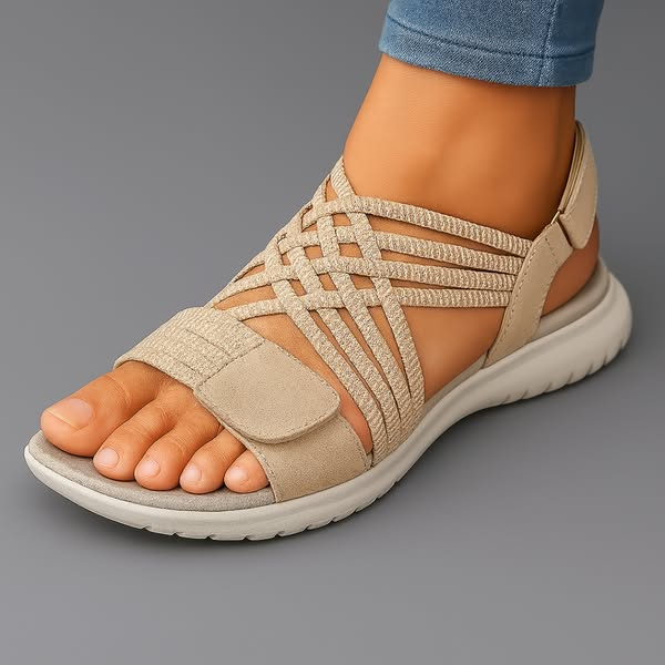 Women's Supportive Sandals – Lightweight & Comfortable | The Nell | Huna