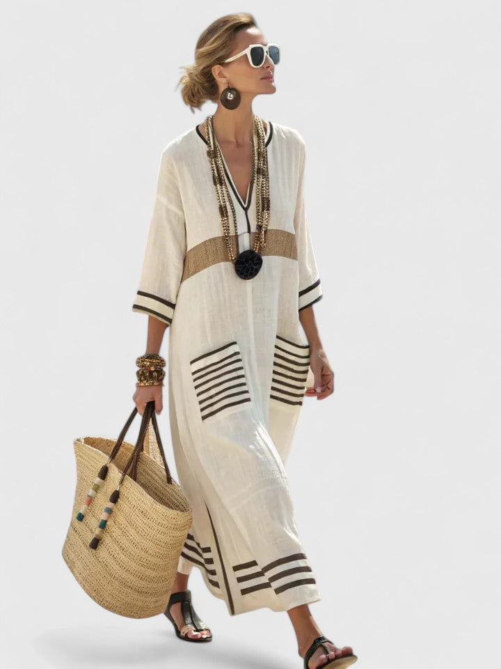 The Kyvanna – Women's Elegant Maxi Dress | Huna