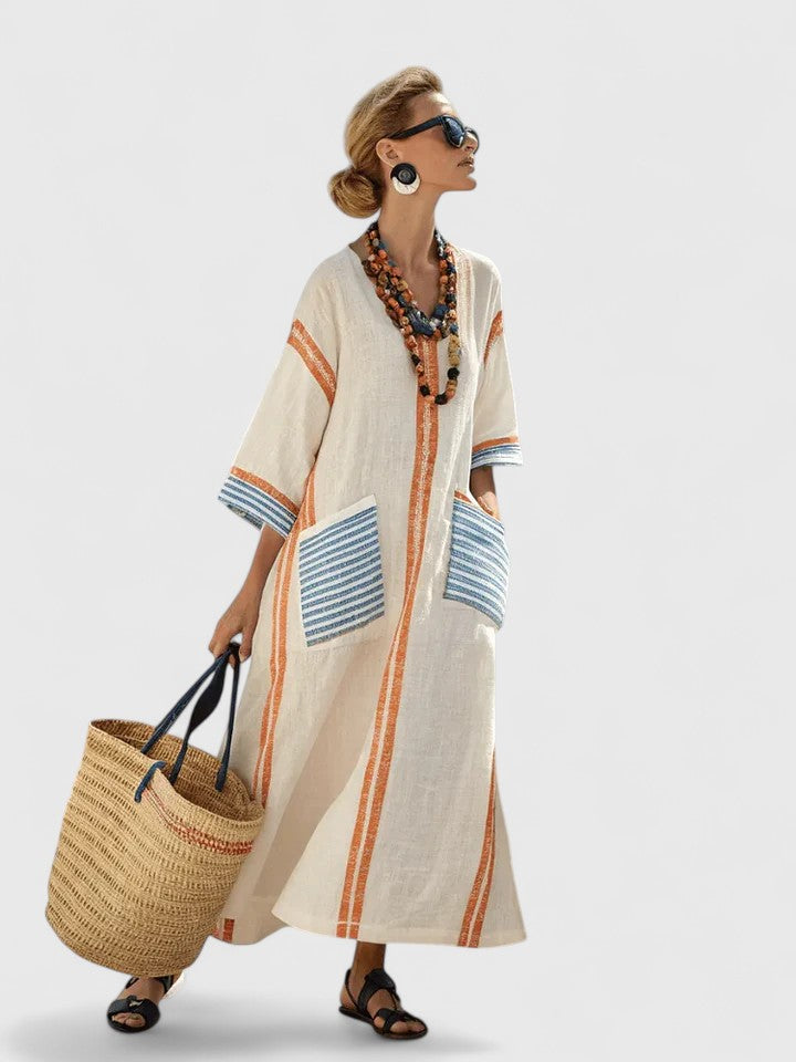 The Kyvanna – Women's Elegant Maxi Dress | Huna