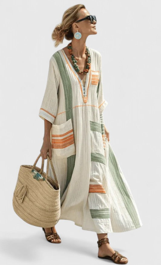 The Kyvanna – Women's Elegant Maxi Dress | Huna