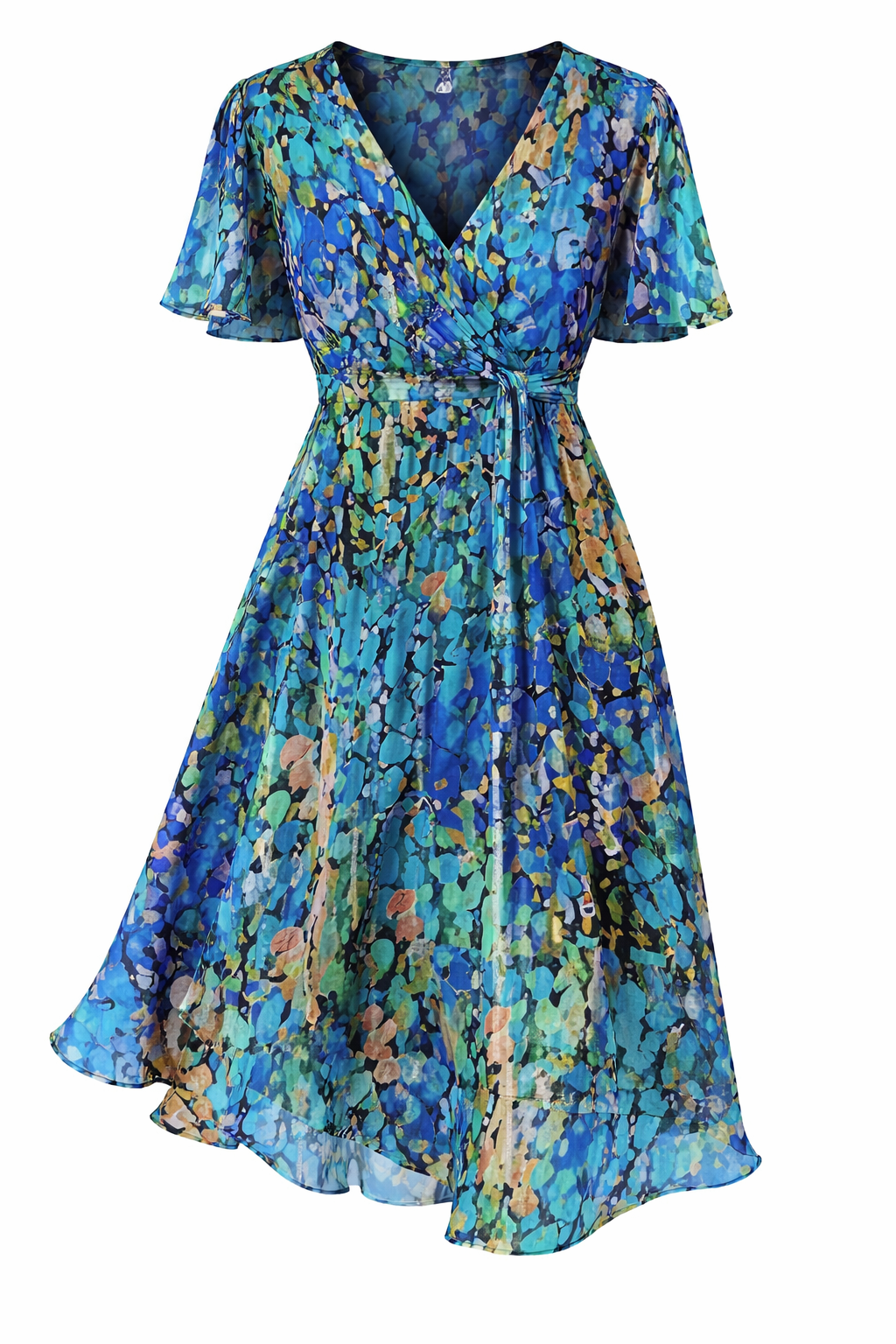 The Sable – Women's Boho Midi Dress – Huna