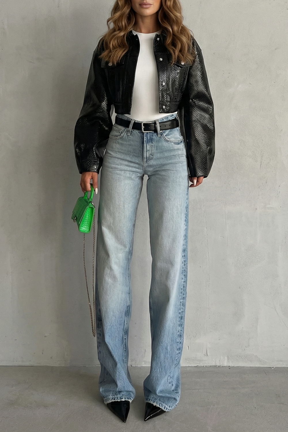 Women's straight leg jeans – The Ursienne by Huna – view 1