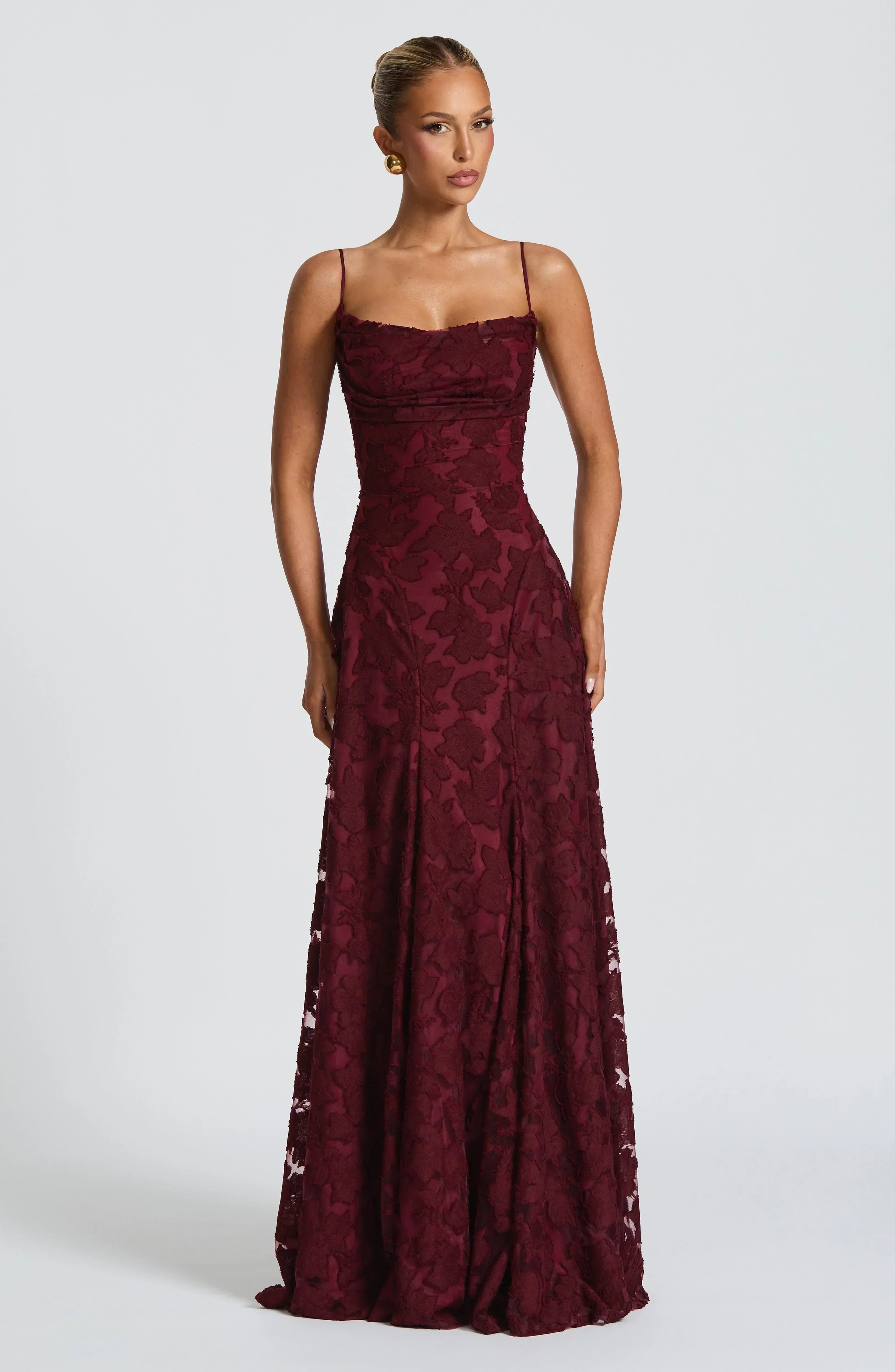 The Maevy – Women's Elegant Maxi Dress | Huna
